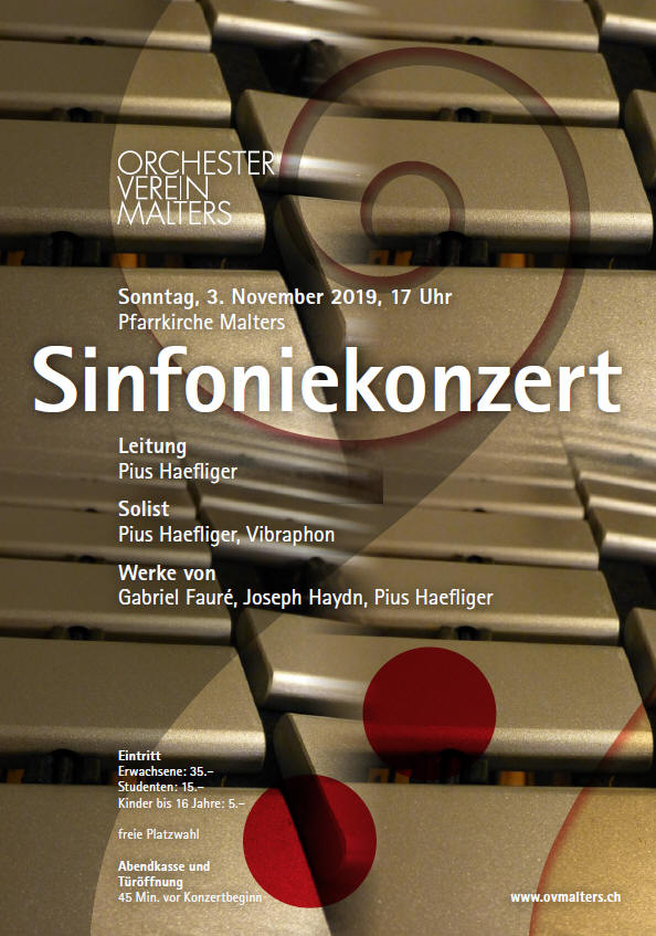OVM-Sinfoniekonzert 2019 - Plakat